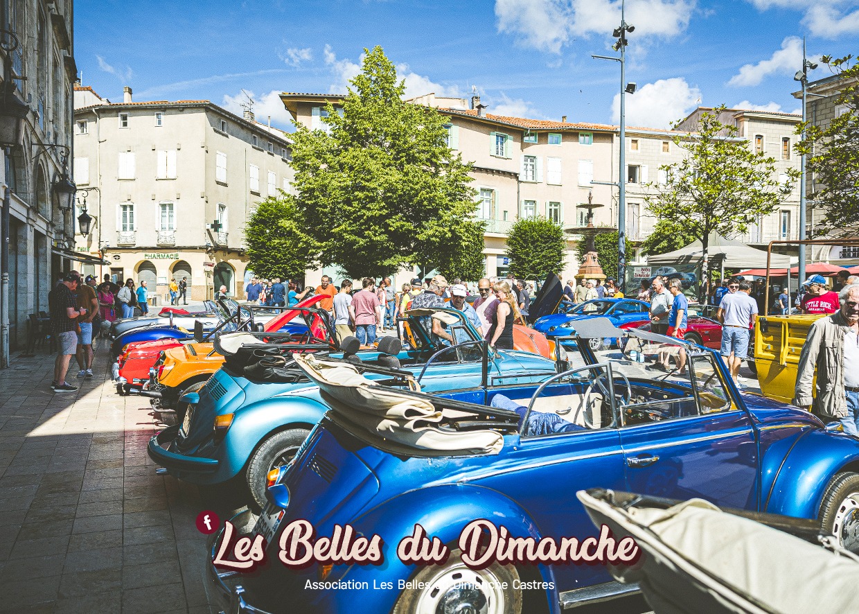 Exposition de voitures anciennes Les Belles du dimanche à Castres -  Agenda - Tarn Tourisme