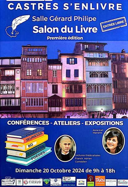 Salon du Livre Le 20 oct 2024