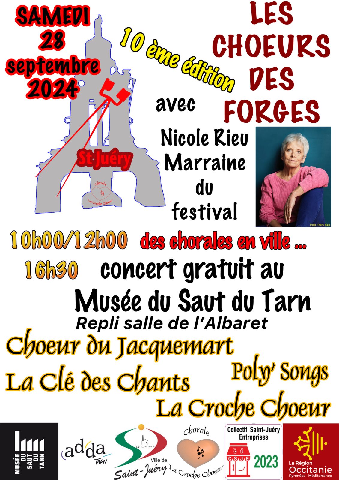 Chorales et concerts Le 28 sept 2024