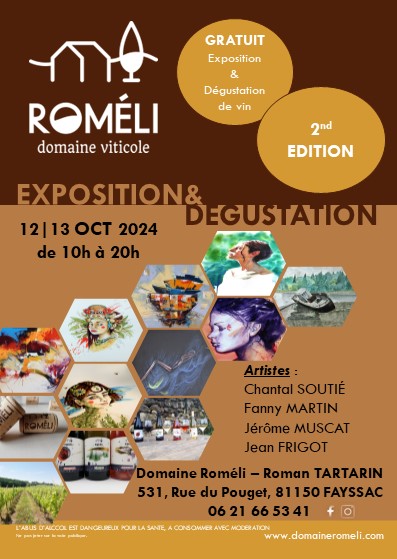 Portes Ouvertes au Domaine Roméli Le 12 oct 2024