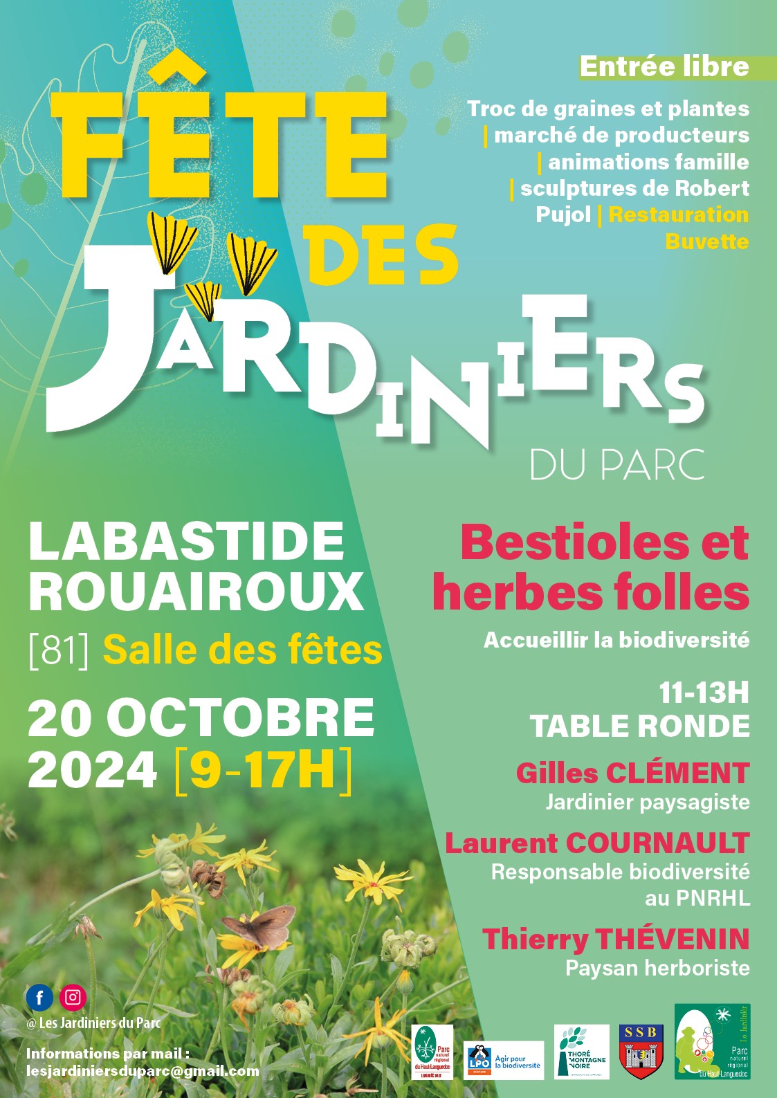 Fête des jardiniers 2024 Le 20 oct 2024