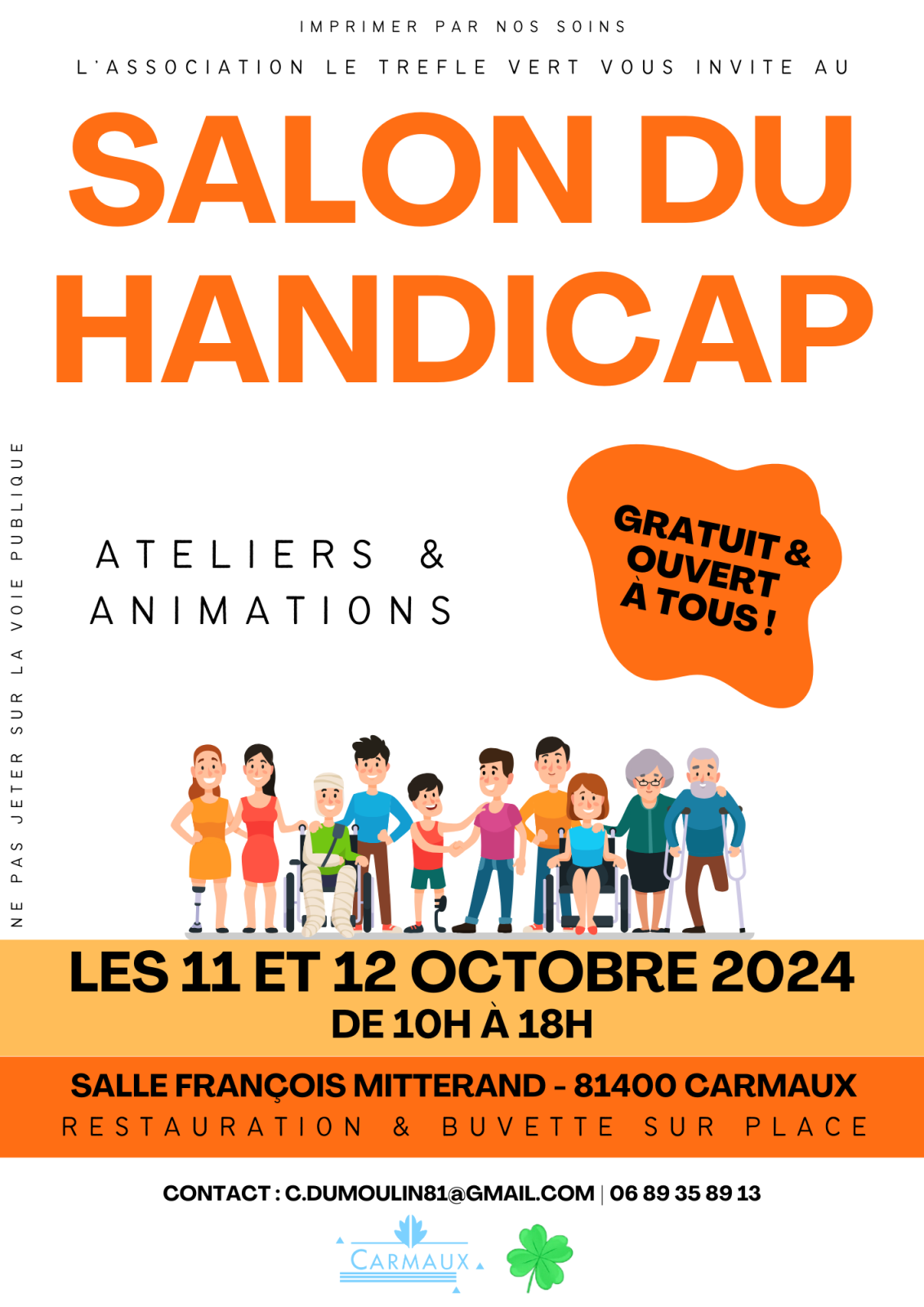 Salon du handicap de Carmaux Le 11 oct 2024