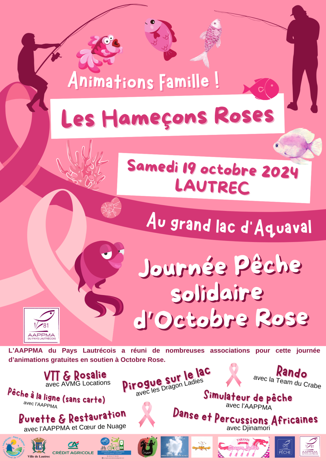 LES HAMEÇONS ROSES Le 19 oct 2024