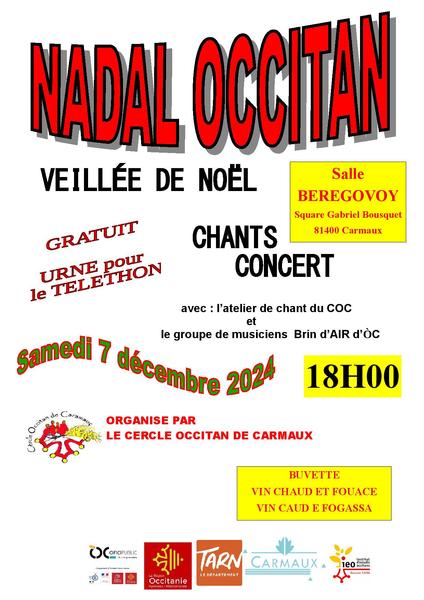 NADALET concert de noël occitan Le 7 déc 2024