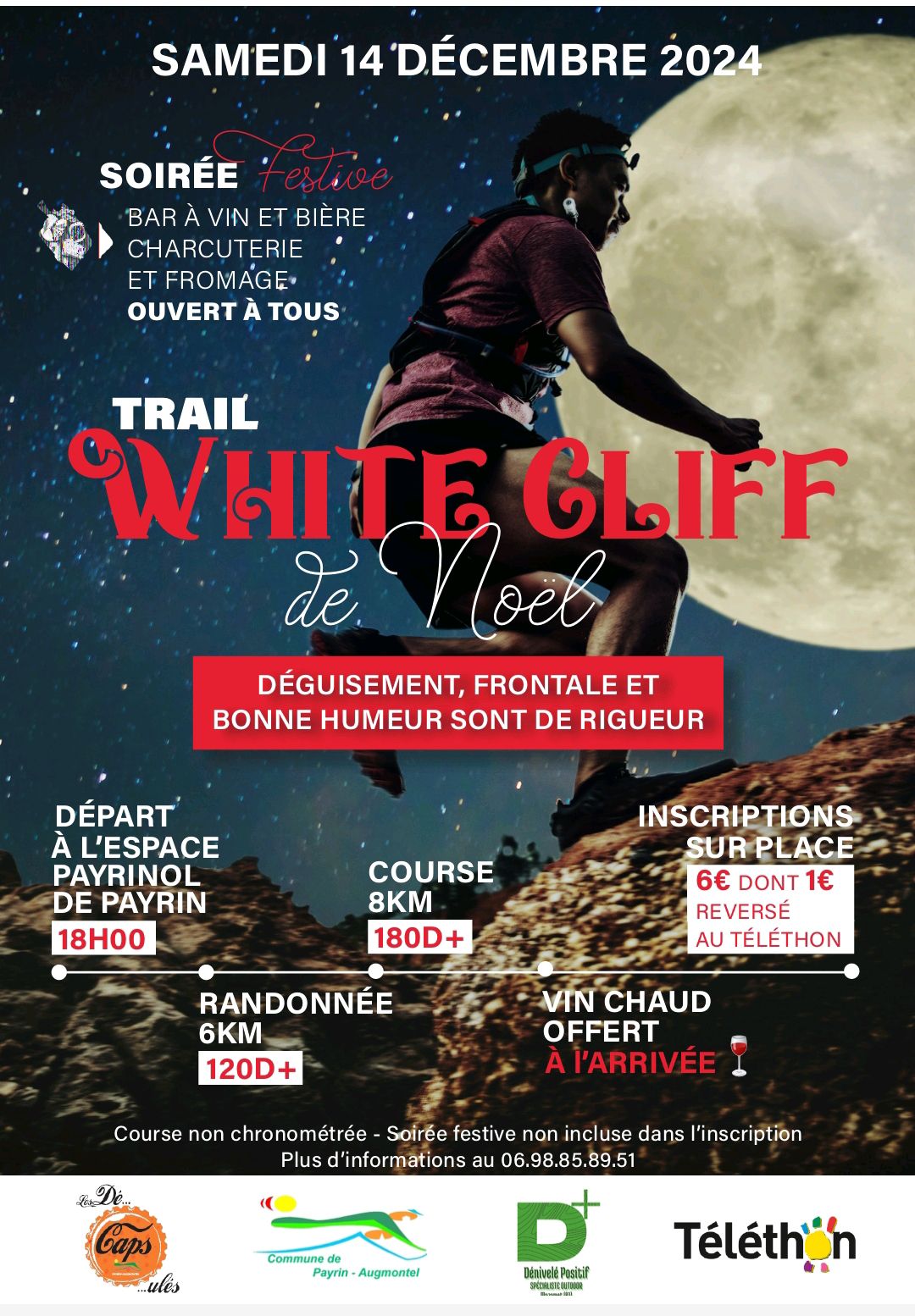 Trail La White Cliff de Noël Le 14 déc 2024