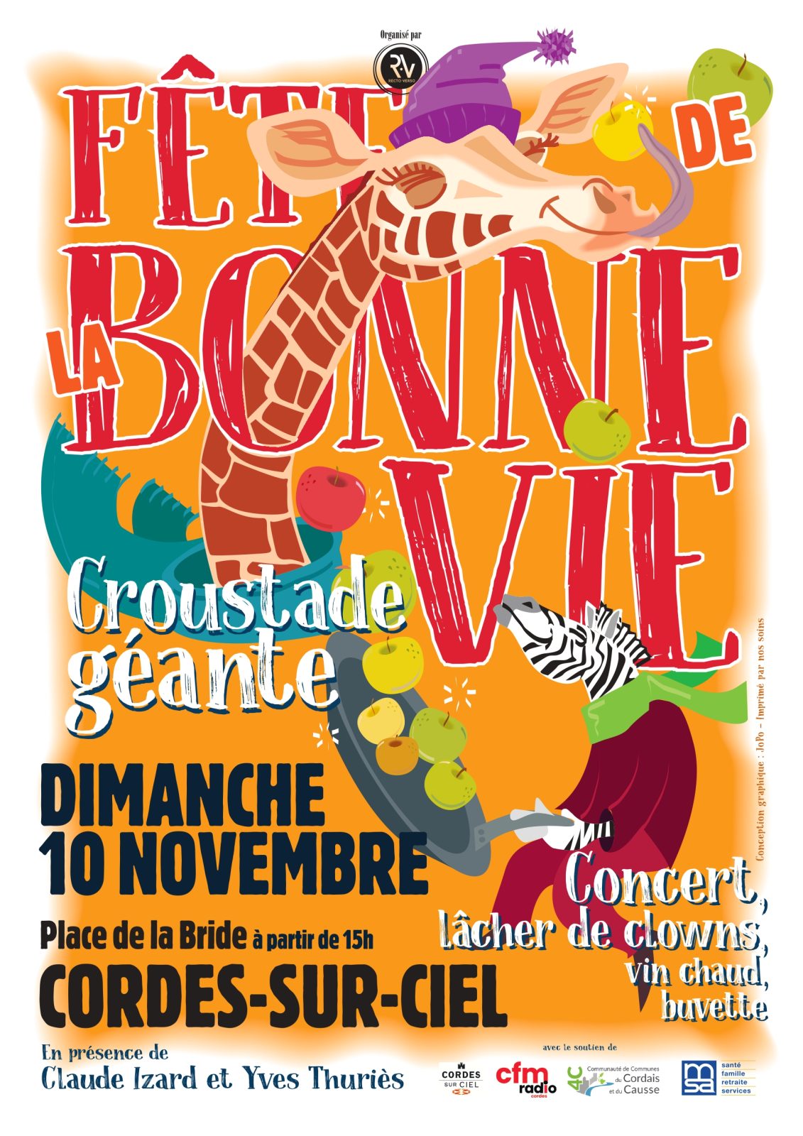 La Fête de la Bonne Vie - Cordes sur Ciel Le 10 nov 2024