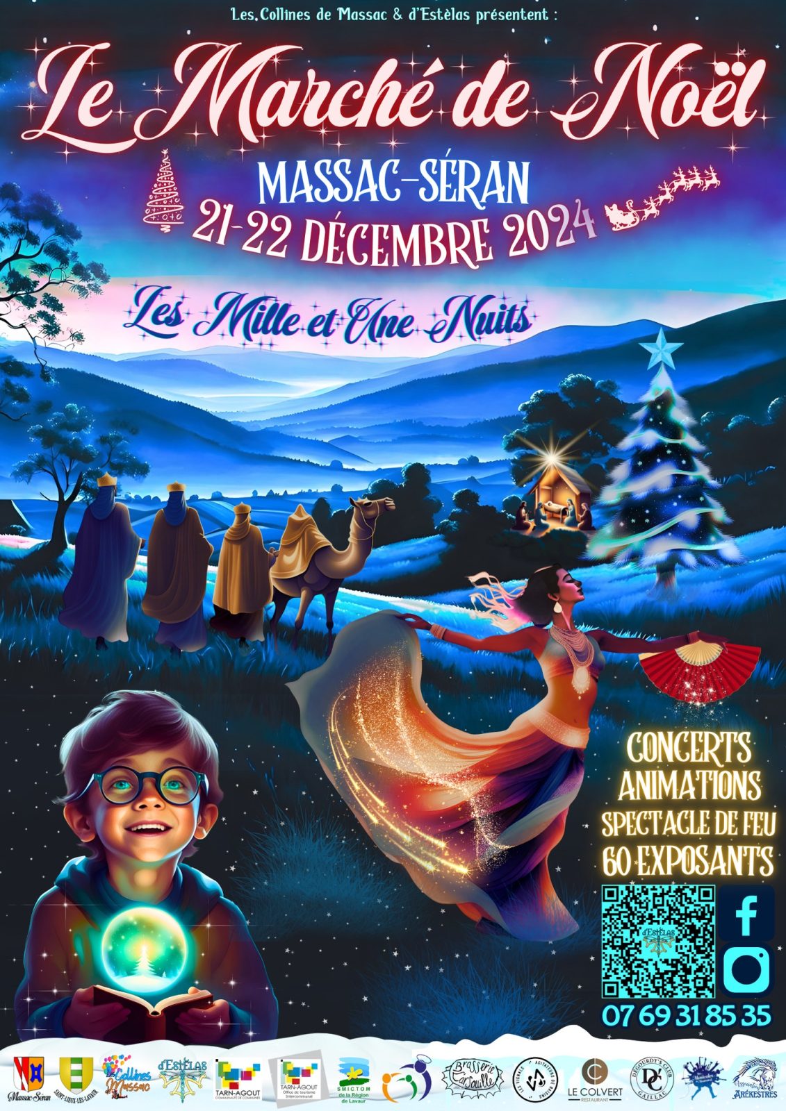 Le Marché de Noël - Les Mille et une Nuits Le 21 déc 2024