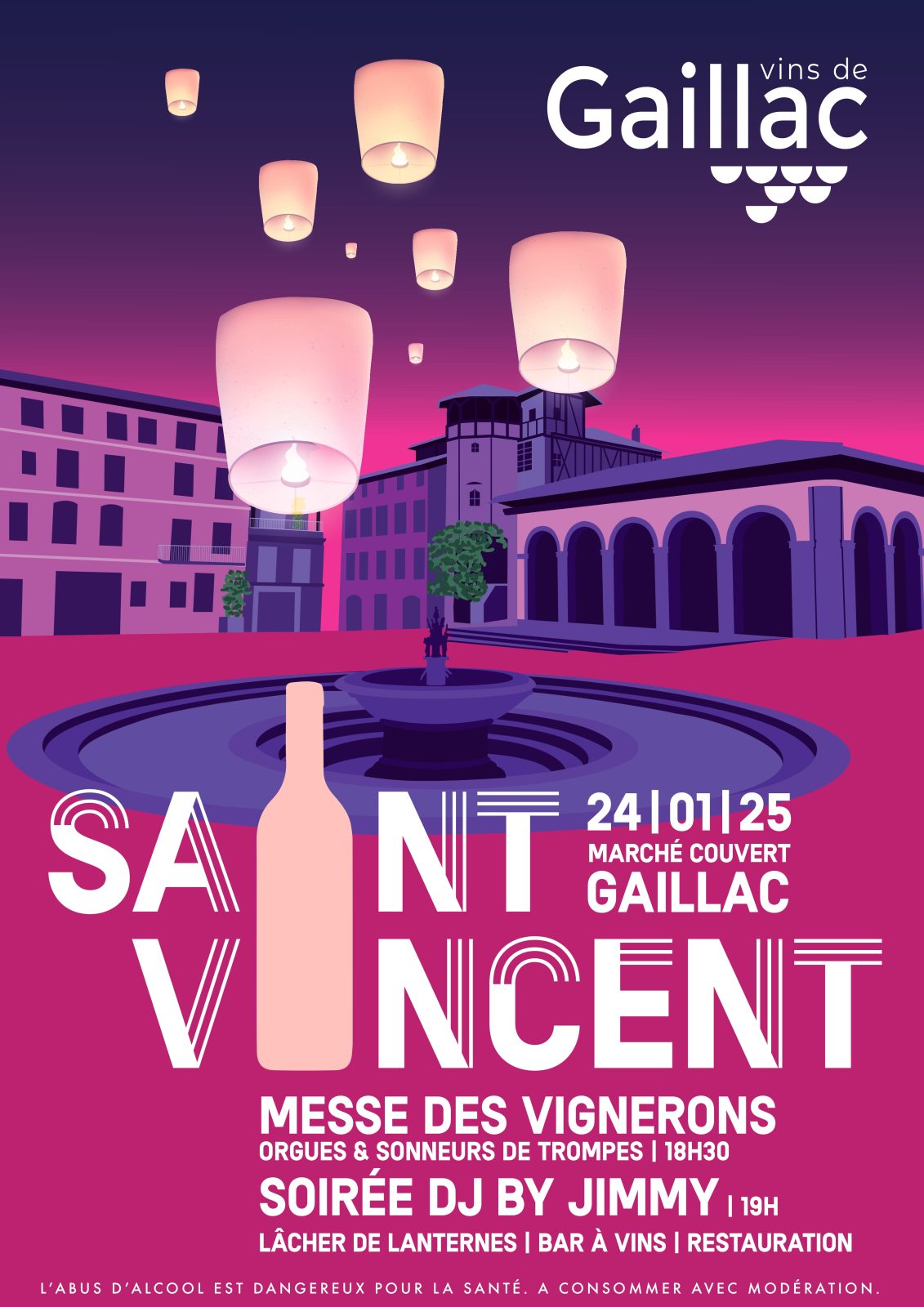 Les Vignerons de Gaillac fêtent la Saint-Vincent Le 24 janv 2025